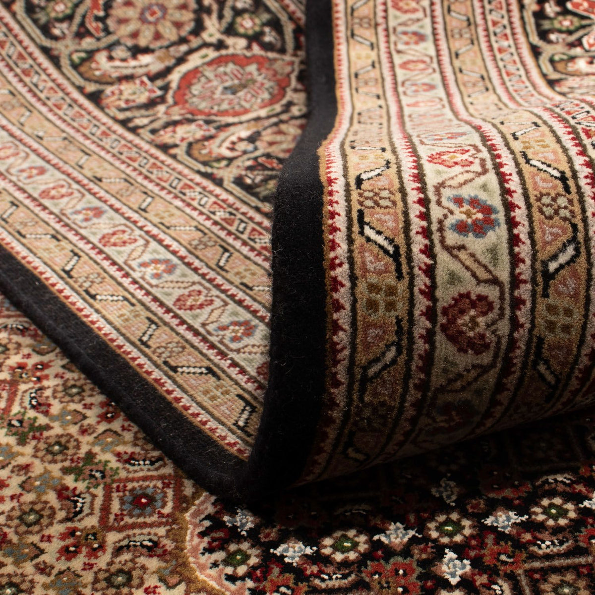 Perzisch tapijt - Tabriz - 253 x 246 cm - donkerblauw