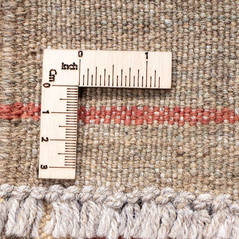 Loper Kelim tapijt - Splash - 193 x 64 cm - roest