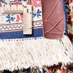 Perzisch tapijt - Ghom - 118 x 80 cm - donkerblauw