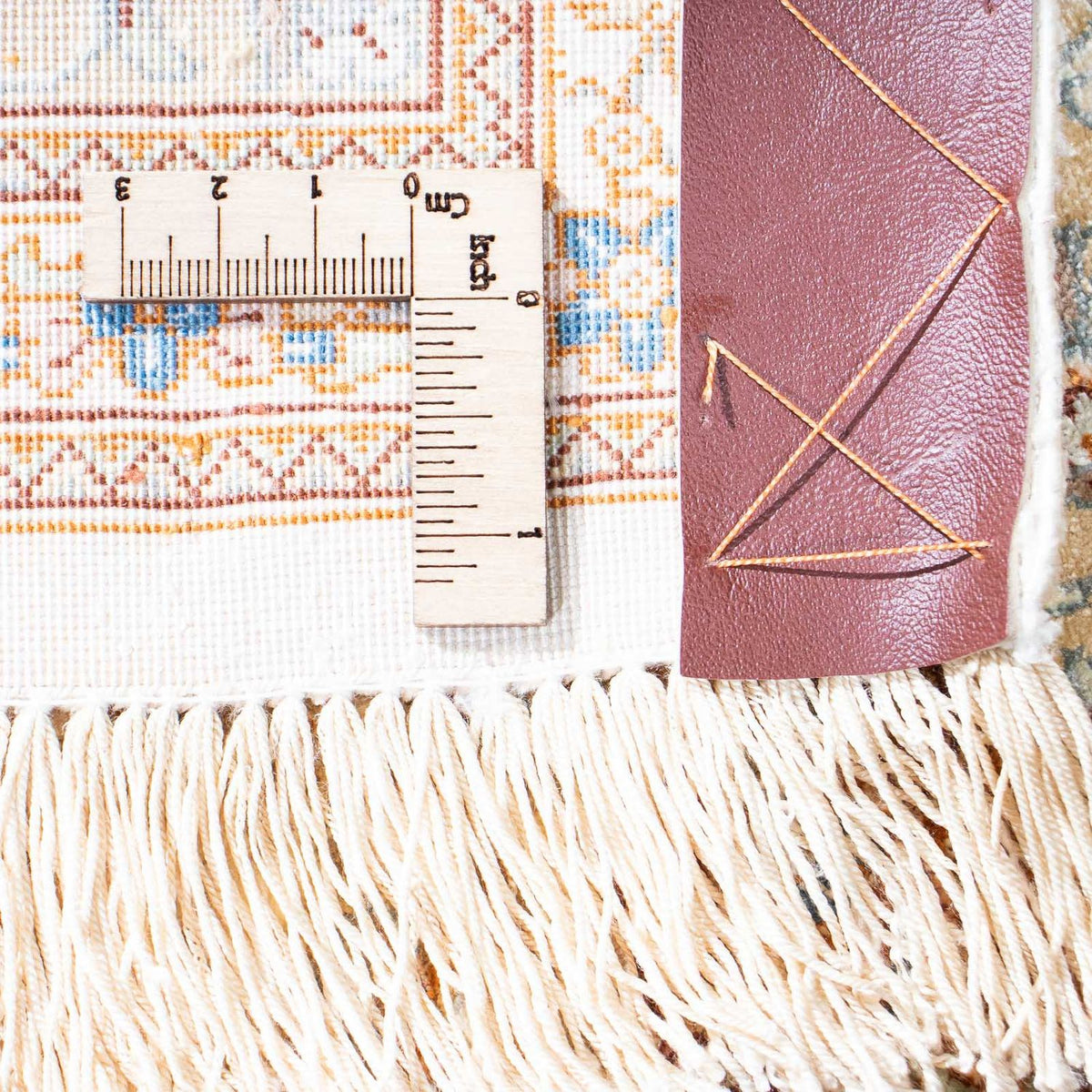 Perzisch tapijt - Ghom - 150 x 88 cm - beige