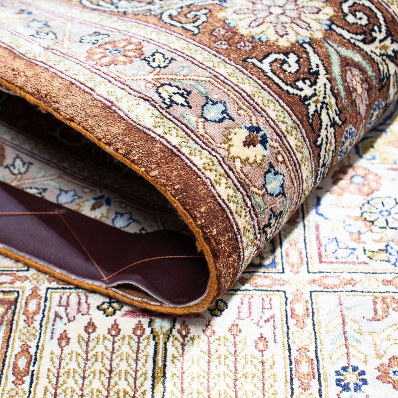 Perzisch tapijt - Ghom - 148 x 100 cm - veelkleurig