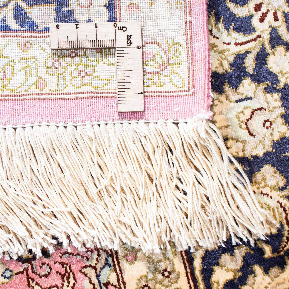 Perzisch tapijt - Ghom - 151 x 98 cm - beige