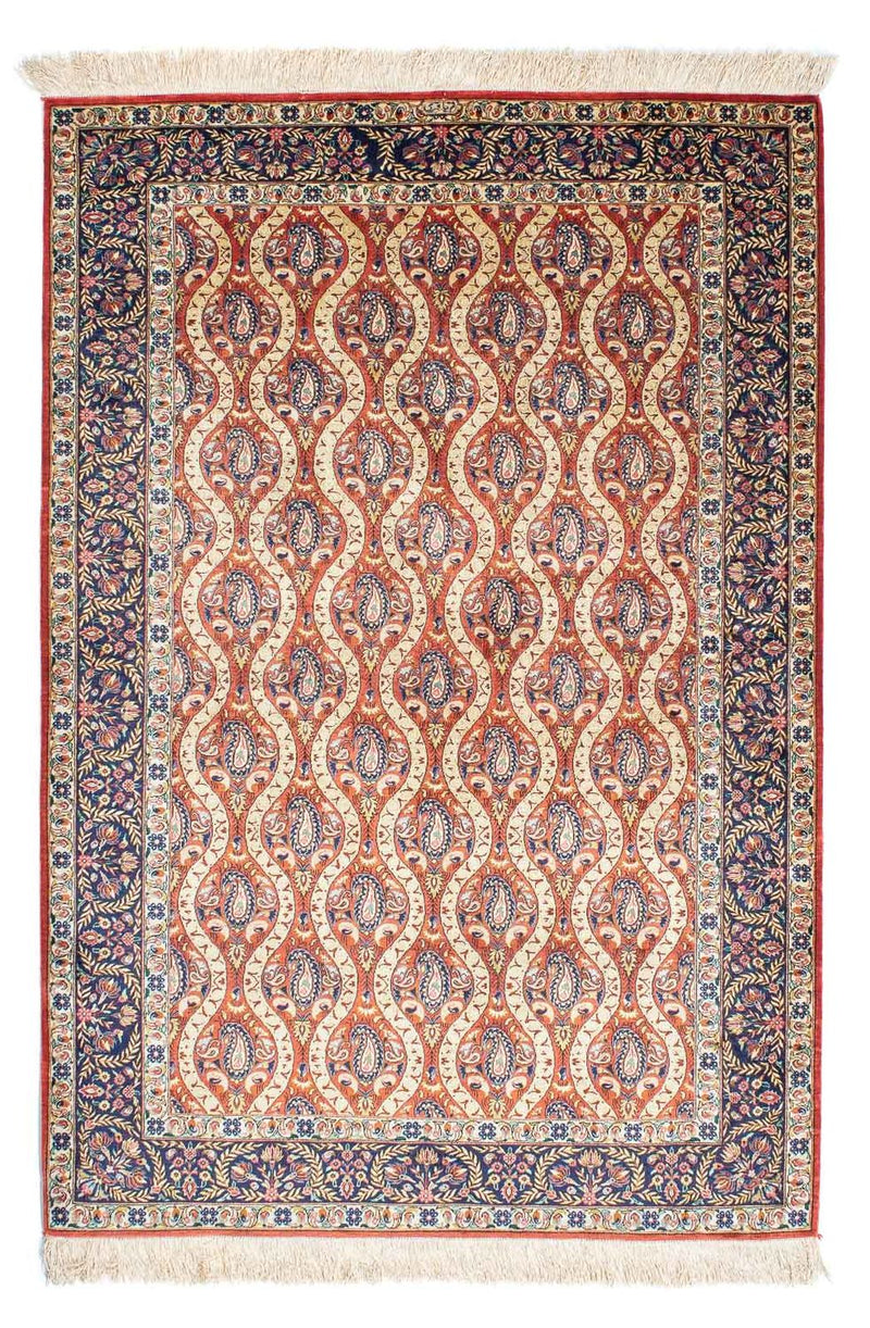 Perzisch tapijt - Ghom - 150 x 98 cm - rood