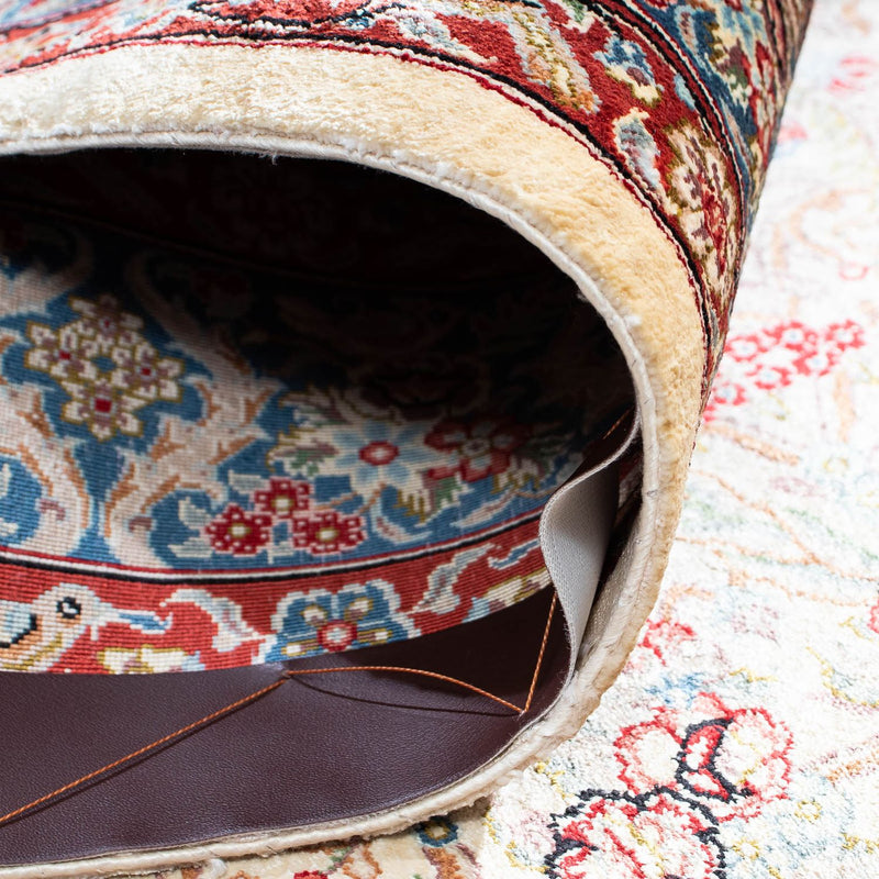 Perzisch tapijt - Ghom - 157 x 99 cm - beige