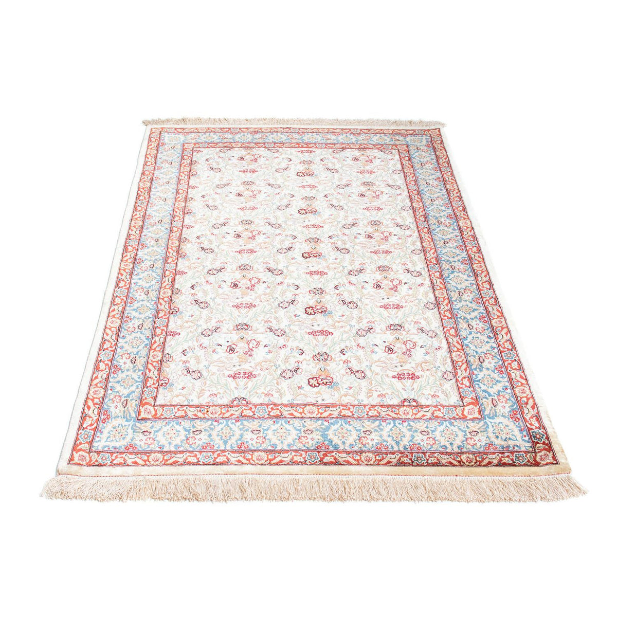 Perzisch tapijt - Ghom - 157 x 99 cm - beige