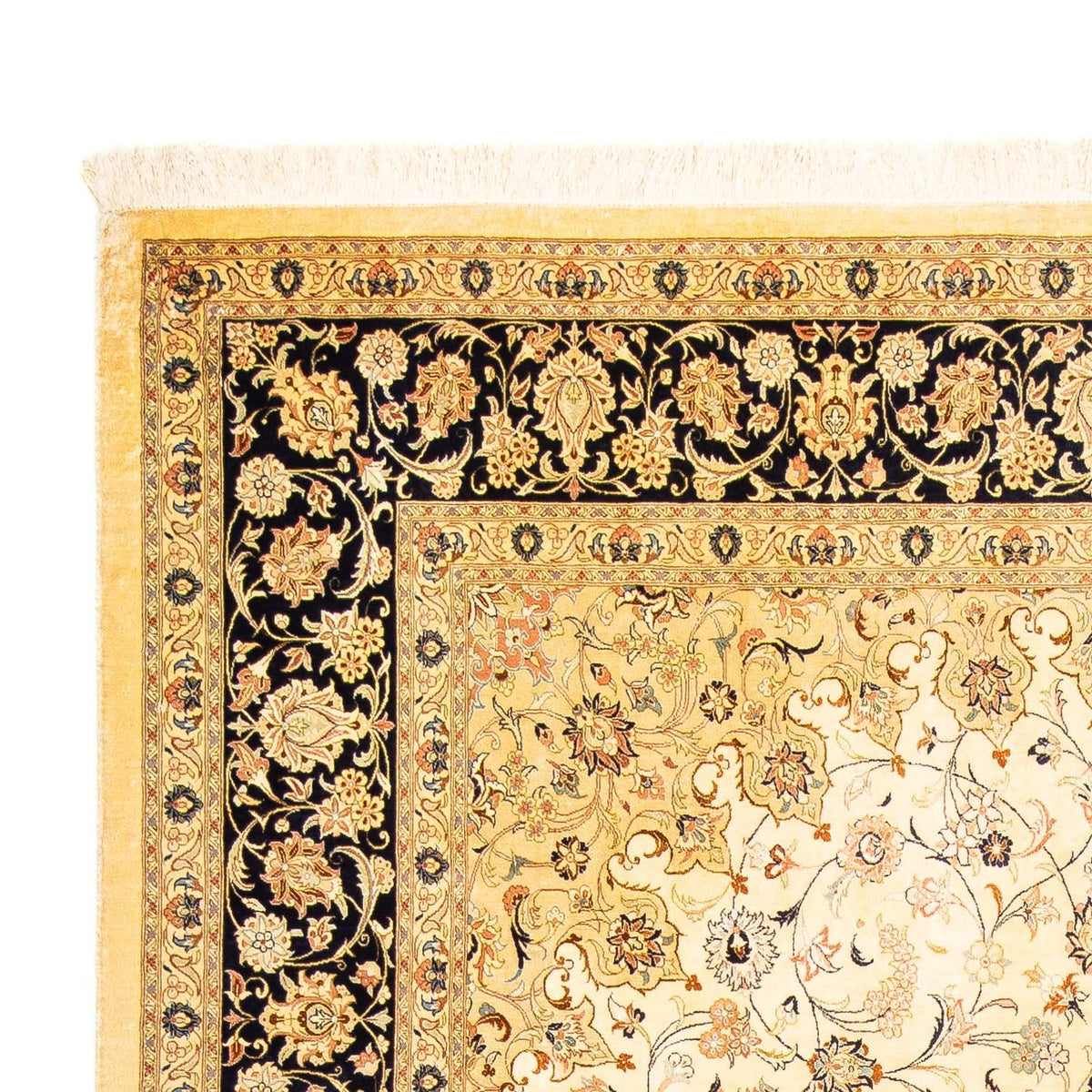 Perzisch tapijt - Ghom - 297 x 194 cm - beige