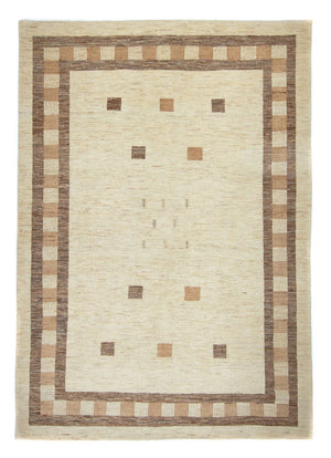 Gabbeh Tapijt - Loribaft Perzisch - 286 x 202 cm - beige