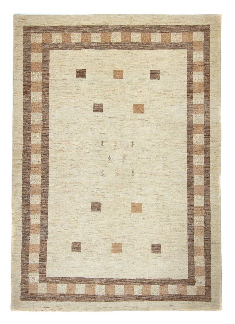 Gabbeh Tapijt - Loribaft Perzisch - 286 x 202 cm - beige