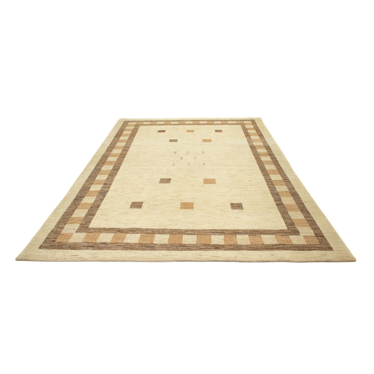 Gabbeh Tapijt - Loribaft Perzisch - 286 x 202 cm - beige