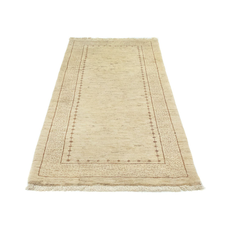 Loper Gabbeh Tapijt - Loribaft Perzisch - 185 x 85 cm - beige