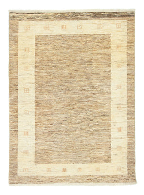 Gabbeh Tapijt - Loribaft Perzisch - 194 x 141 cm - beige