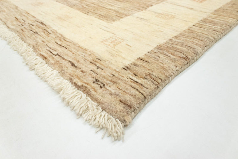 Gabbeh Tapijt - Loribaft Perzisch - 194 x 141 cm - beige