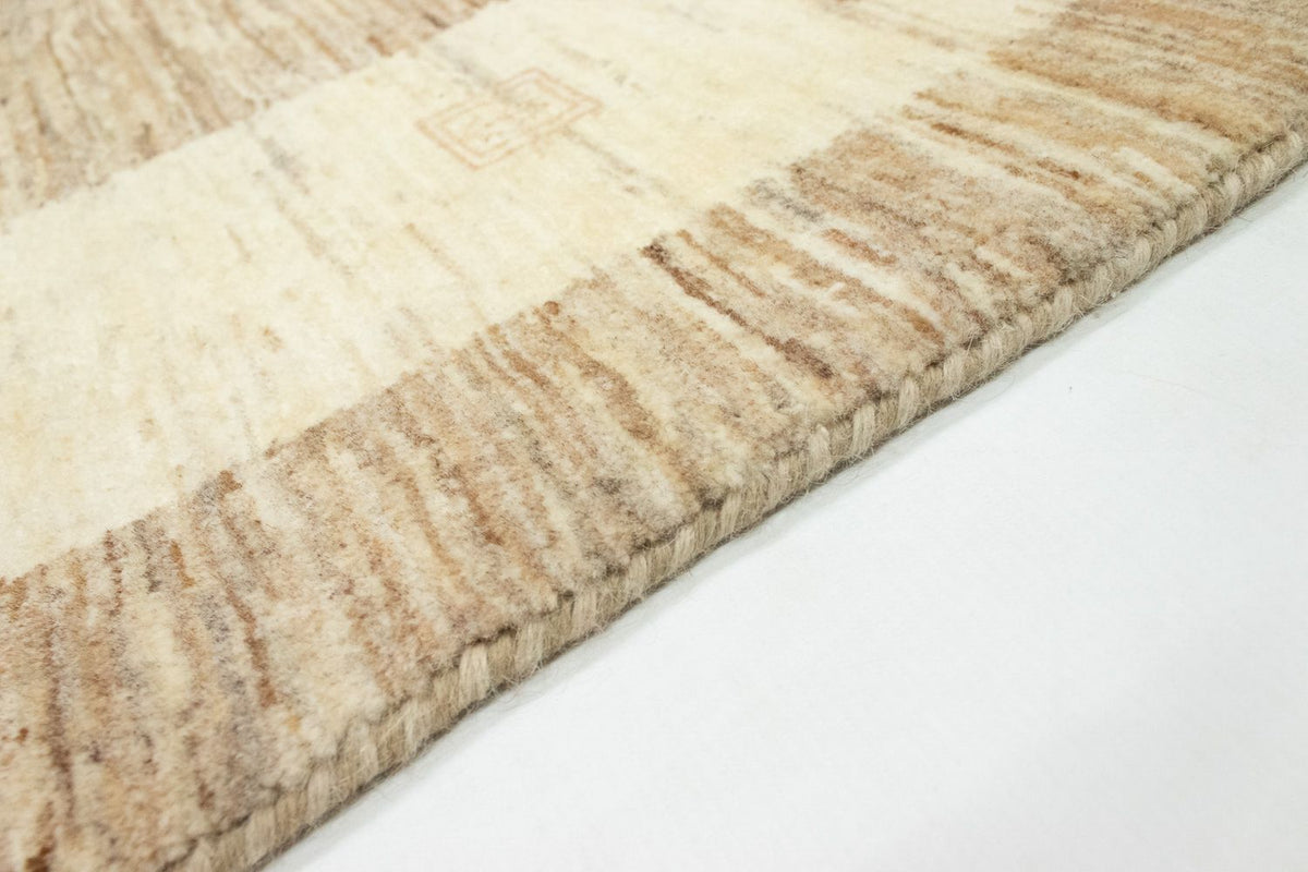 Gabbeh Tapijt - Loribaft Perzisch - 194 x 141 cm - beige