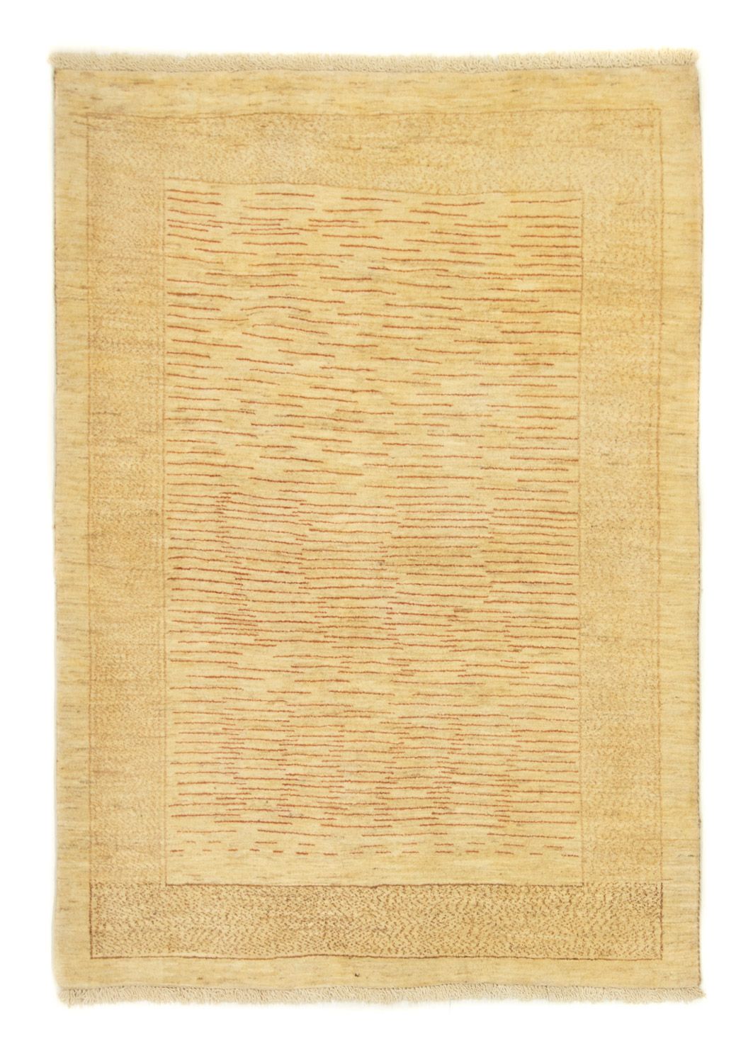 Gabbeh Tapijt - Loribaft Perzisch - 168 x 121 cm - beige