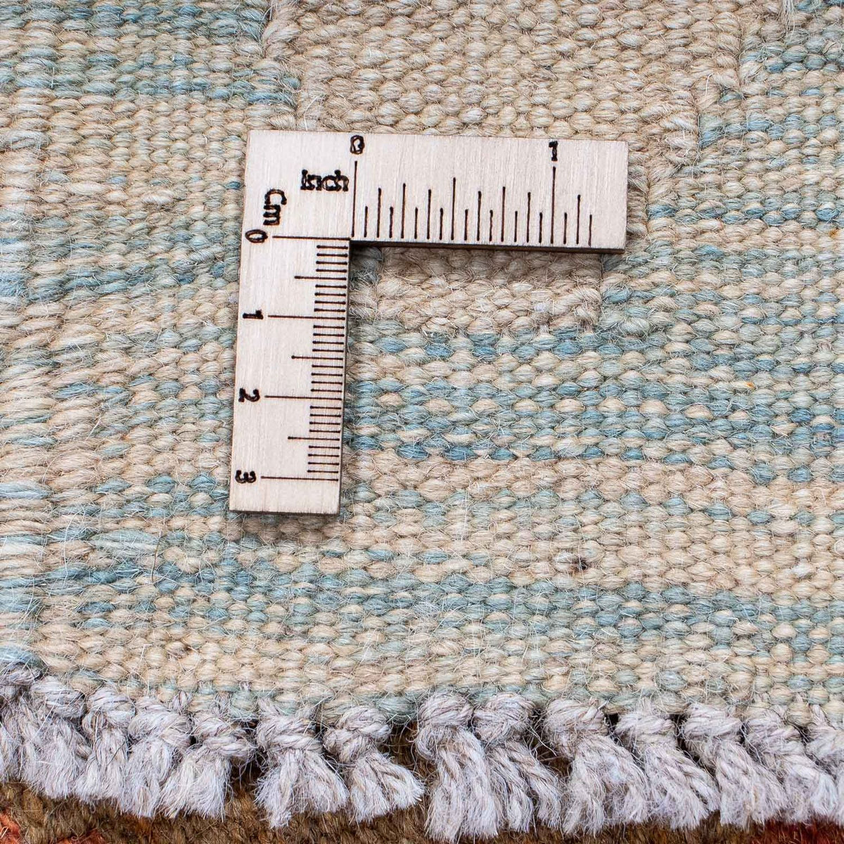 Loper Kelim tapijt - Splash - 200 x 60 cm - roest