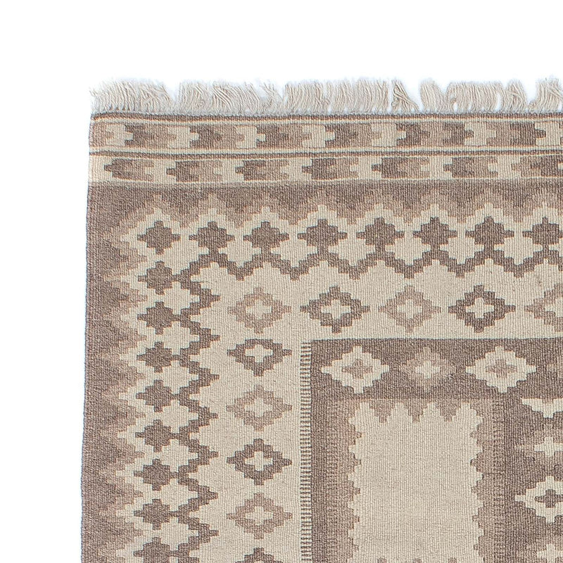 Kelim tapijt - Oosters - 190 x 120 cm - lichtgrijs