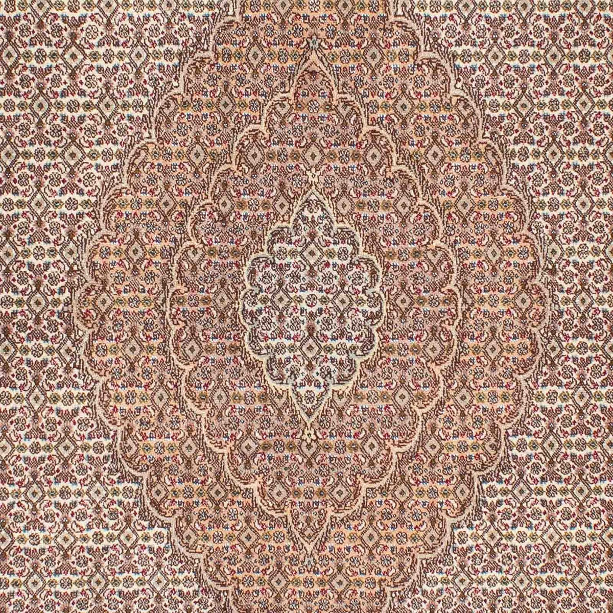 Perzisch tapijt - Tabriz - 242 x 168 cm - lichtbruin