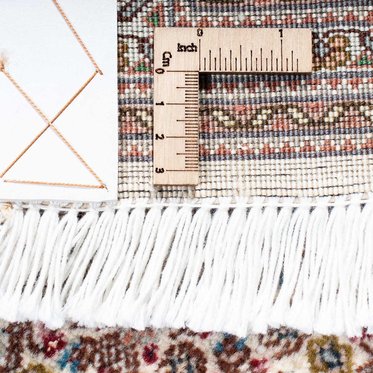 Perzisch tapijt - Tabriz - 242 x 168 cm - lichtbruin