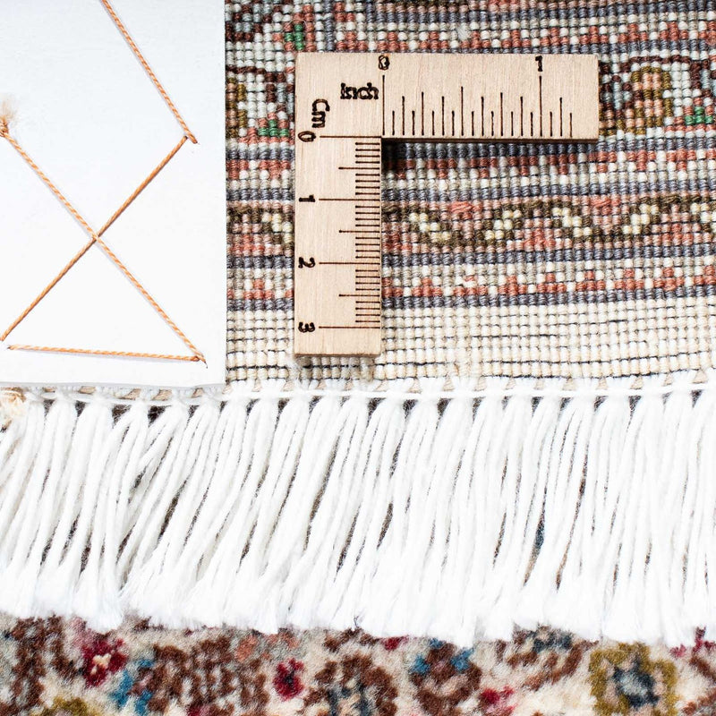 Perzisch tapijt - Tabriz - 242 x 168 cm - lichtbruin