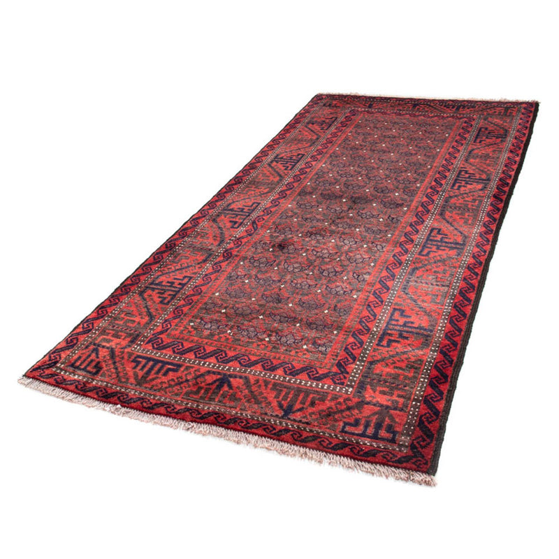 Loper Perzisch Tapijt - Nomadisch - 240 x 113 cm - rood