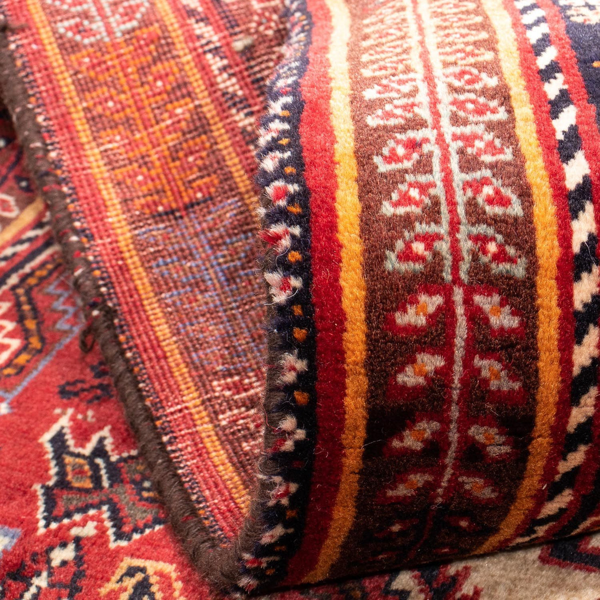 Loper Perzisch Tapijt - Nomadisch - 266 x 97 cm - rood