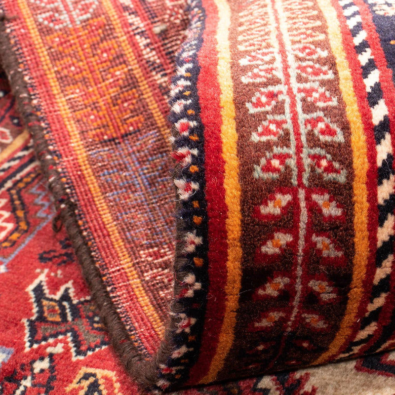 Loper Perzisch Tapijt - Nomadisch - 266 x 97 cm - rood