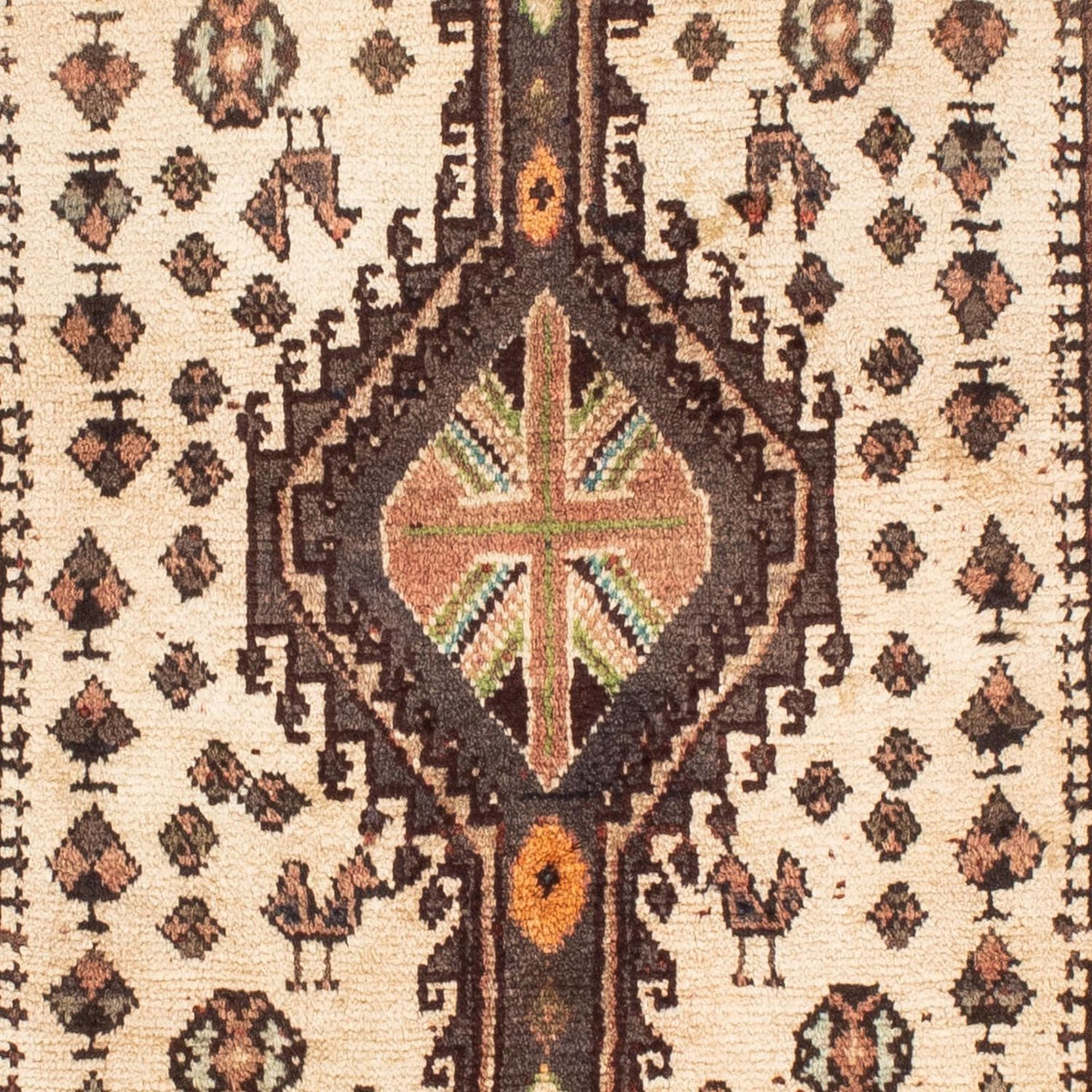 Loper Perzisch Tapijt - Nomadisch - 175 x 73 cm - beige