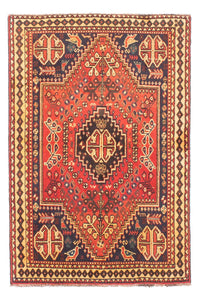 Perzisch Tapijt - Nomadisch - 144 x 96 cm - rood