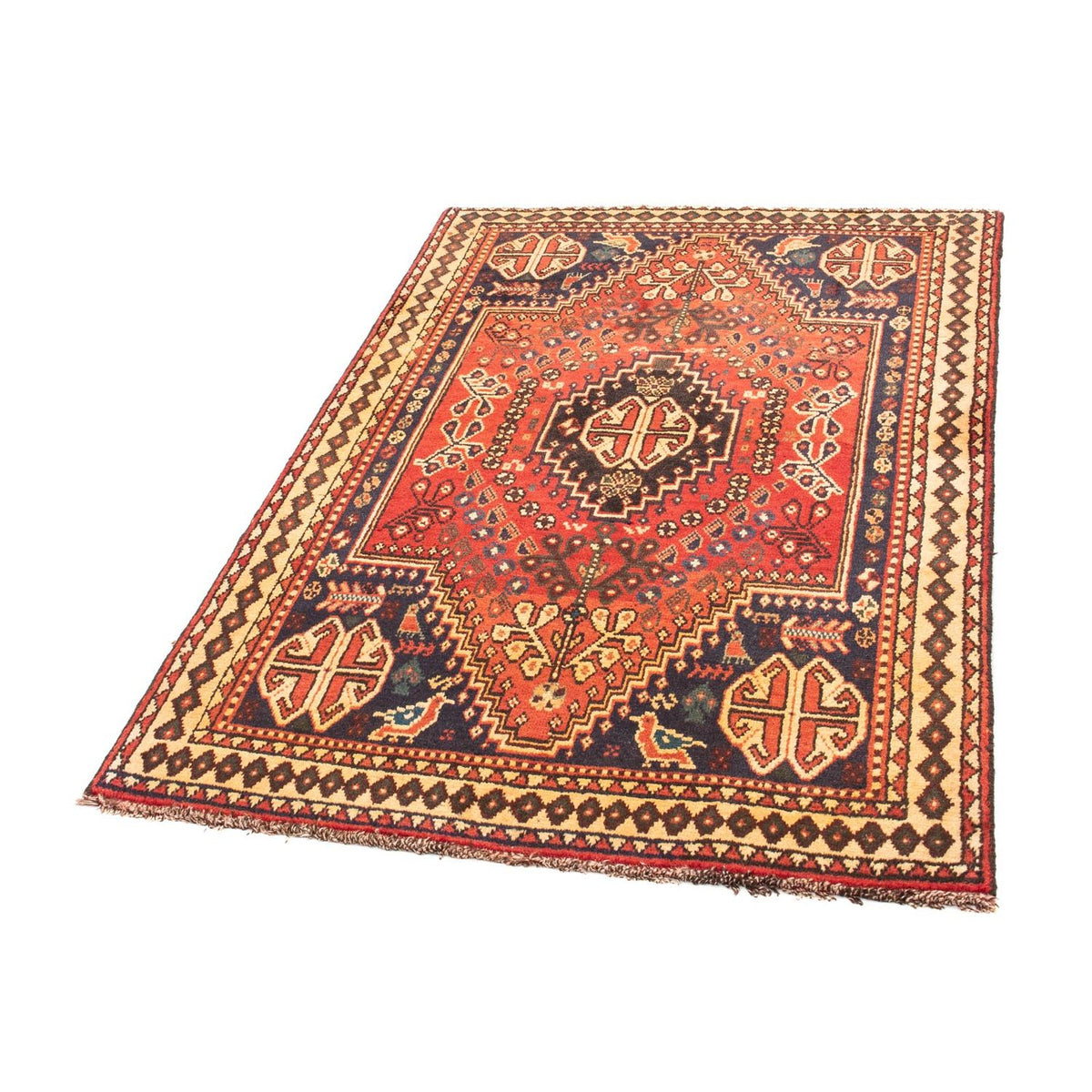 Perzisch Tapijt - Nomadisch - 144 x 96 cm - rood
