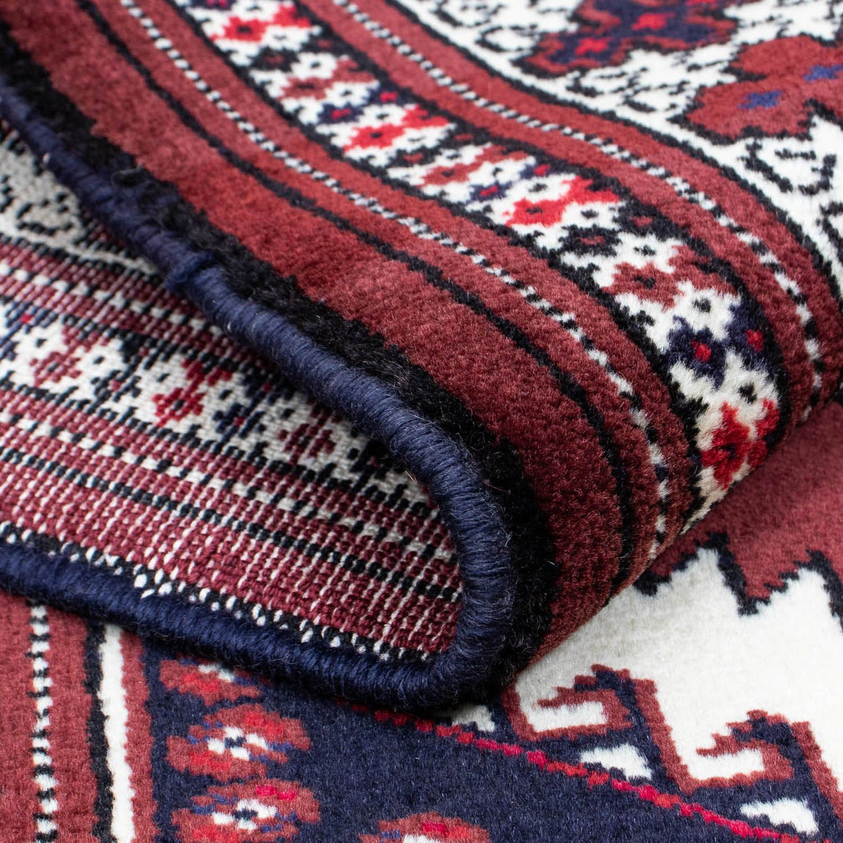 Perzisch Tapijt - Nomadisch - 129 x 94 cm - donkerrood