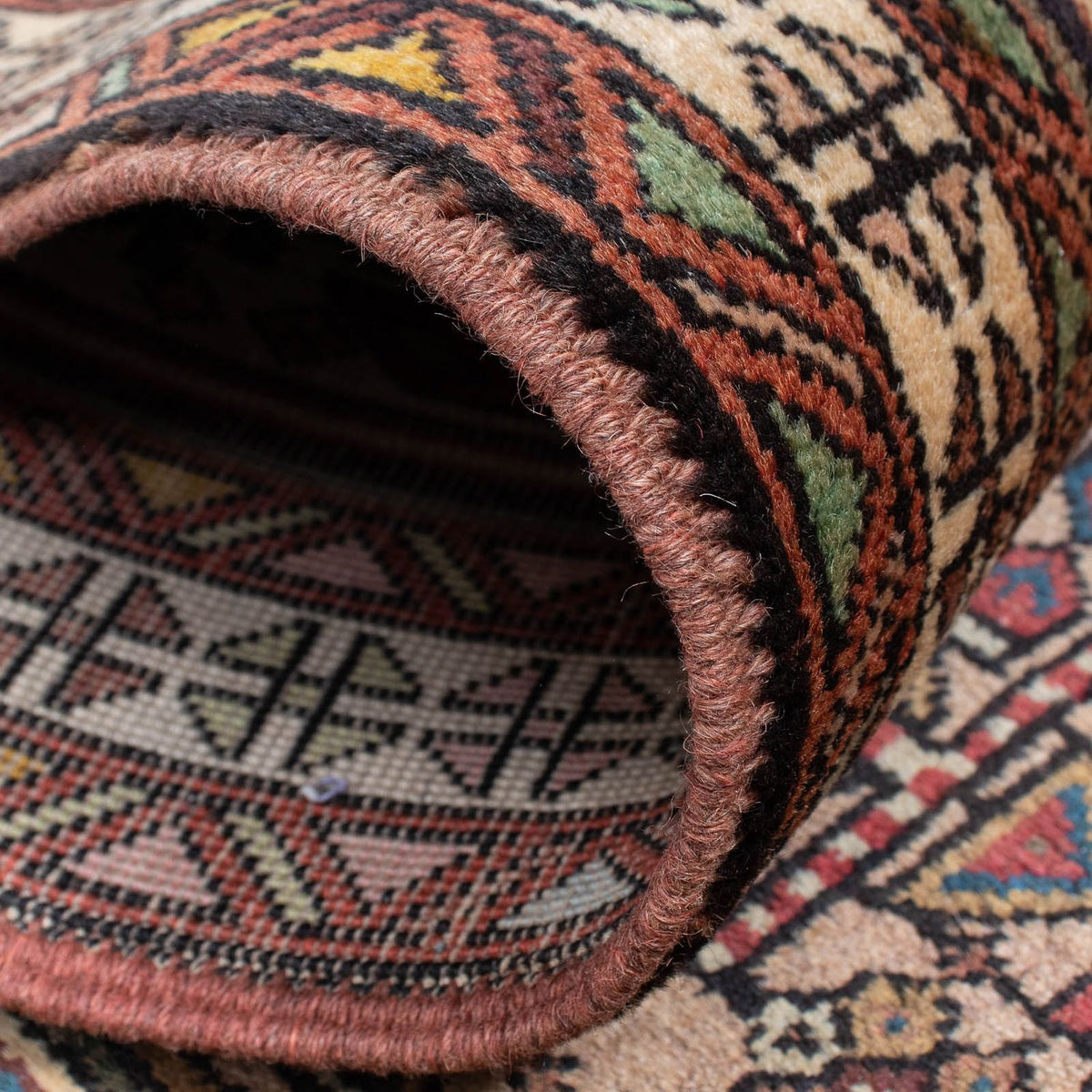 Loper Perzisch Tapijt - Nomadisch - 291 x 67 cm - bruin