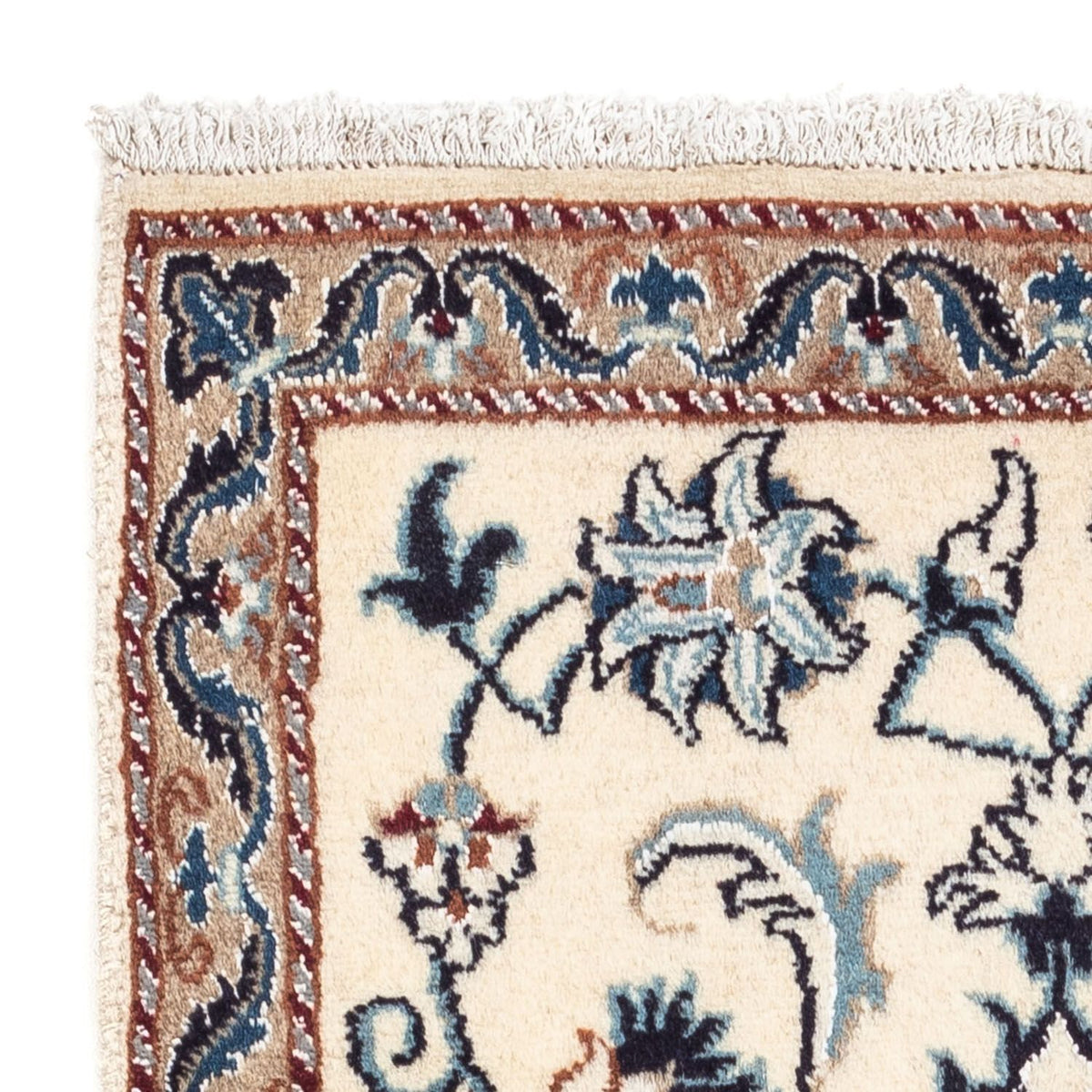 Perzisch tapijt - Nain - 138 x 66 cm - beige