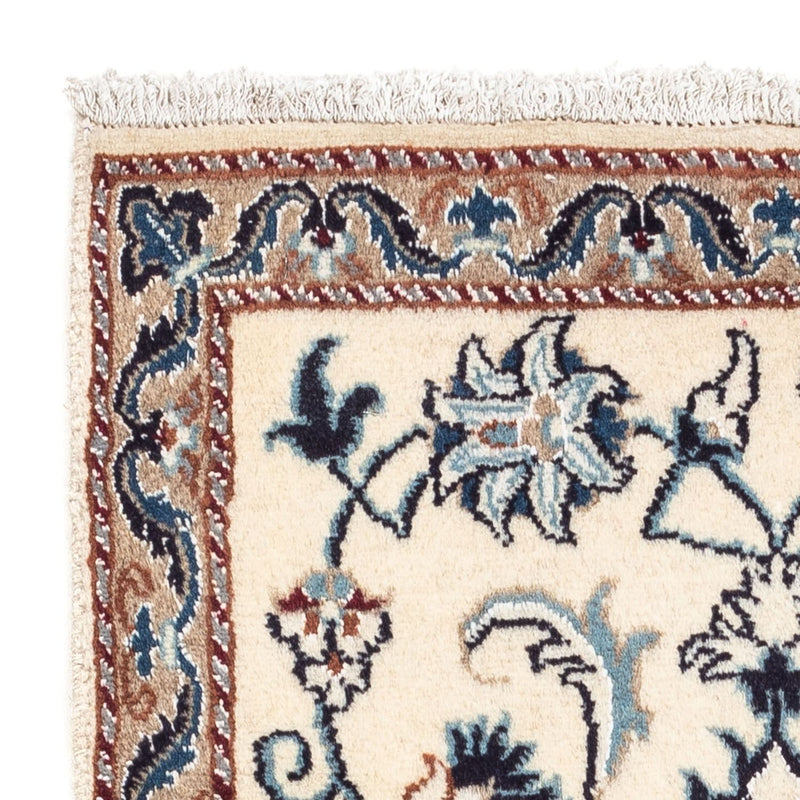 Perzisch tapijt - Nain - 138 x 66 cm - beige