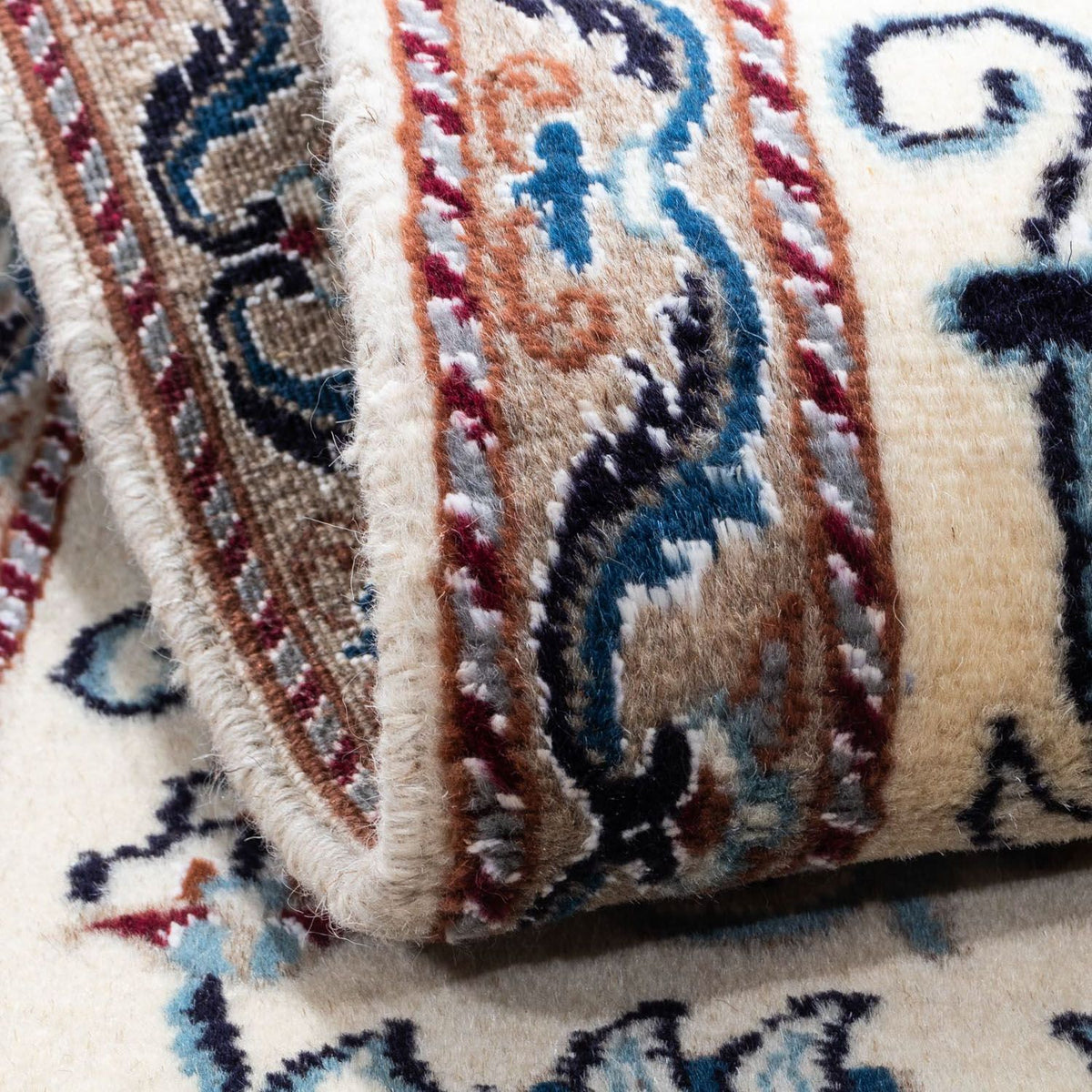 Perzisch tapijt - Nain - 138 x 66 cm - beige