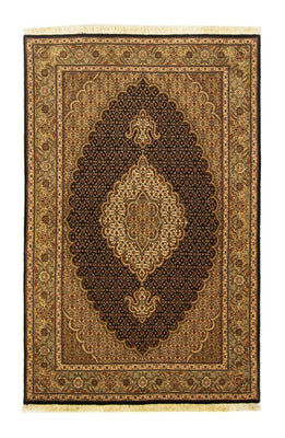 Perzisch tapijt - Tabriz - Royal - 159 x 101 cm - zwart