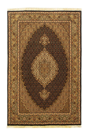 Perzisch tapijt - Tabriz - Royal - 159 x 101 cm - zwart