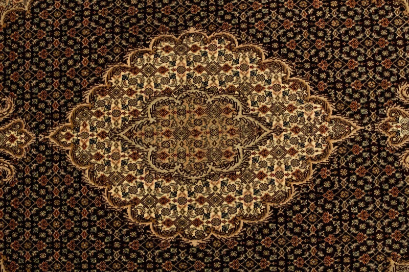 Perzisch tapijt - Tabriz - Royal - 159 x 101 cm - zwart