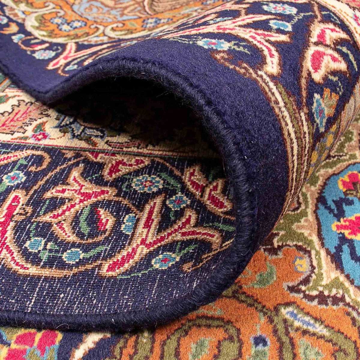 Perzisch tapijt - Klassiek - 394 x 298 cm - donkerblauw