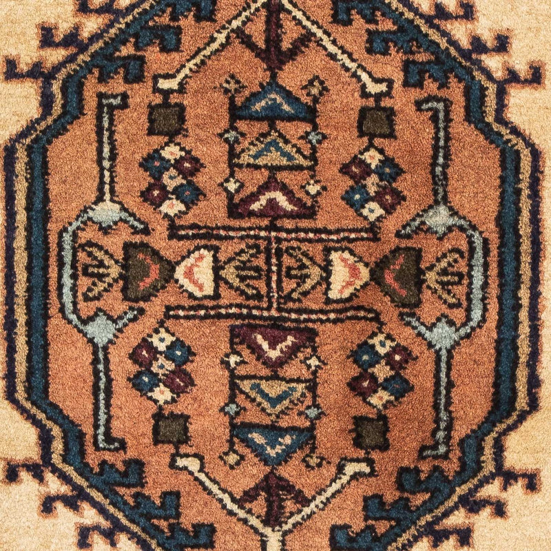 Perzisch Tapijt - Nomadisch - 95 x 65 cm - lichtbruin