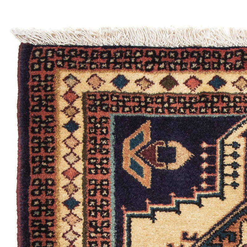 Perzisch Tapijt - Nomadisch - 95 x 65 cm - lichtbruin