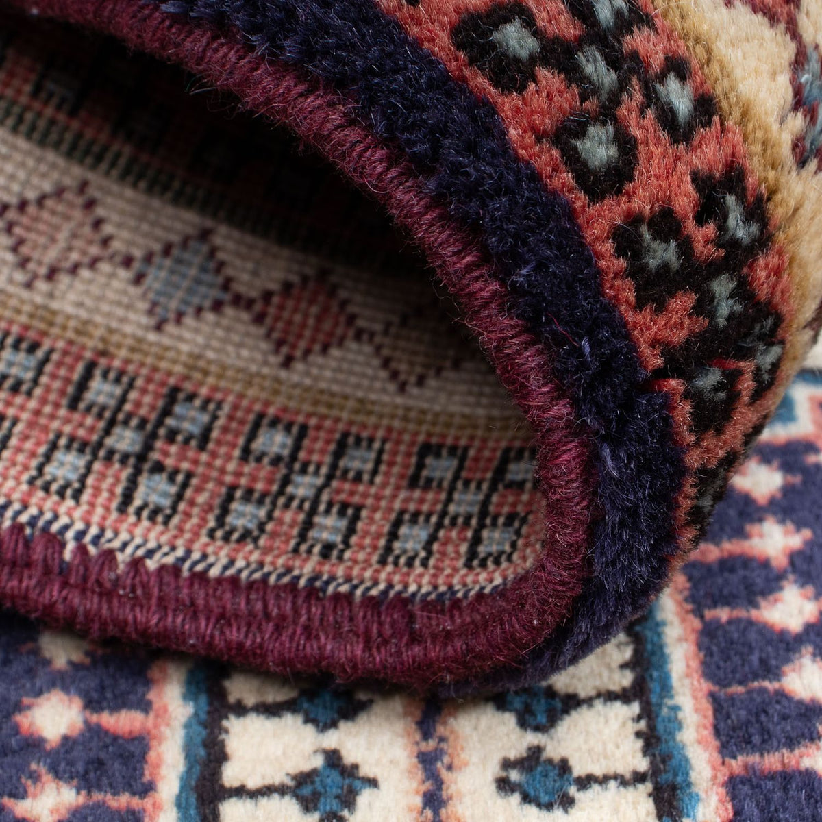 Perzisch Tapijt - Nomadisch - 95 x 65 cm - lichtbruin