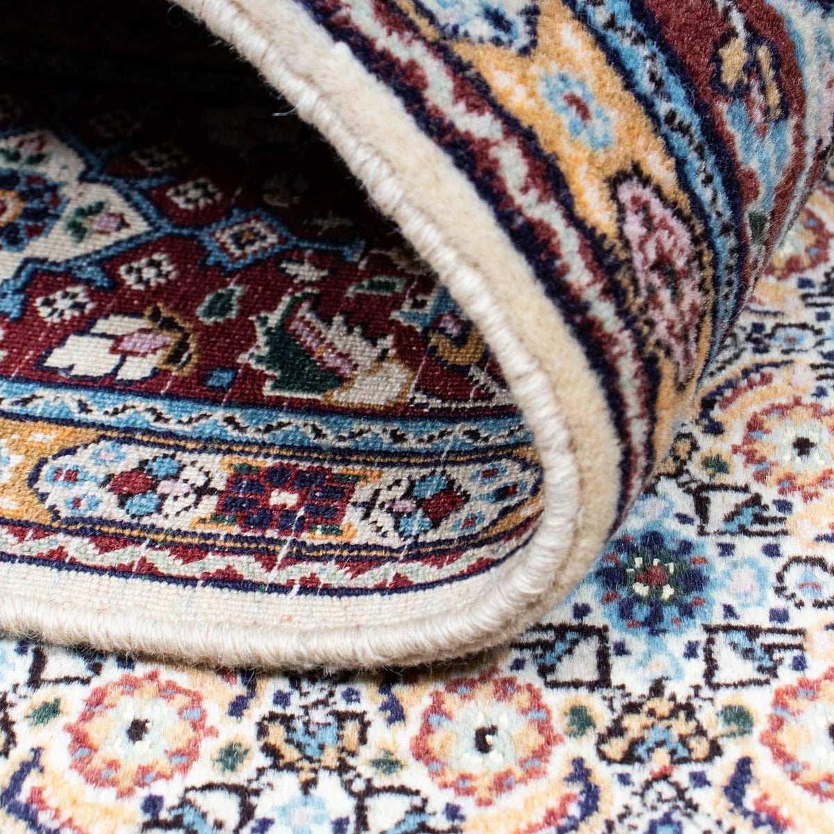 Perzisch tapijt - Klassiek vierkant  - 188 x 151 cm - beige