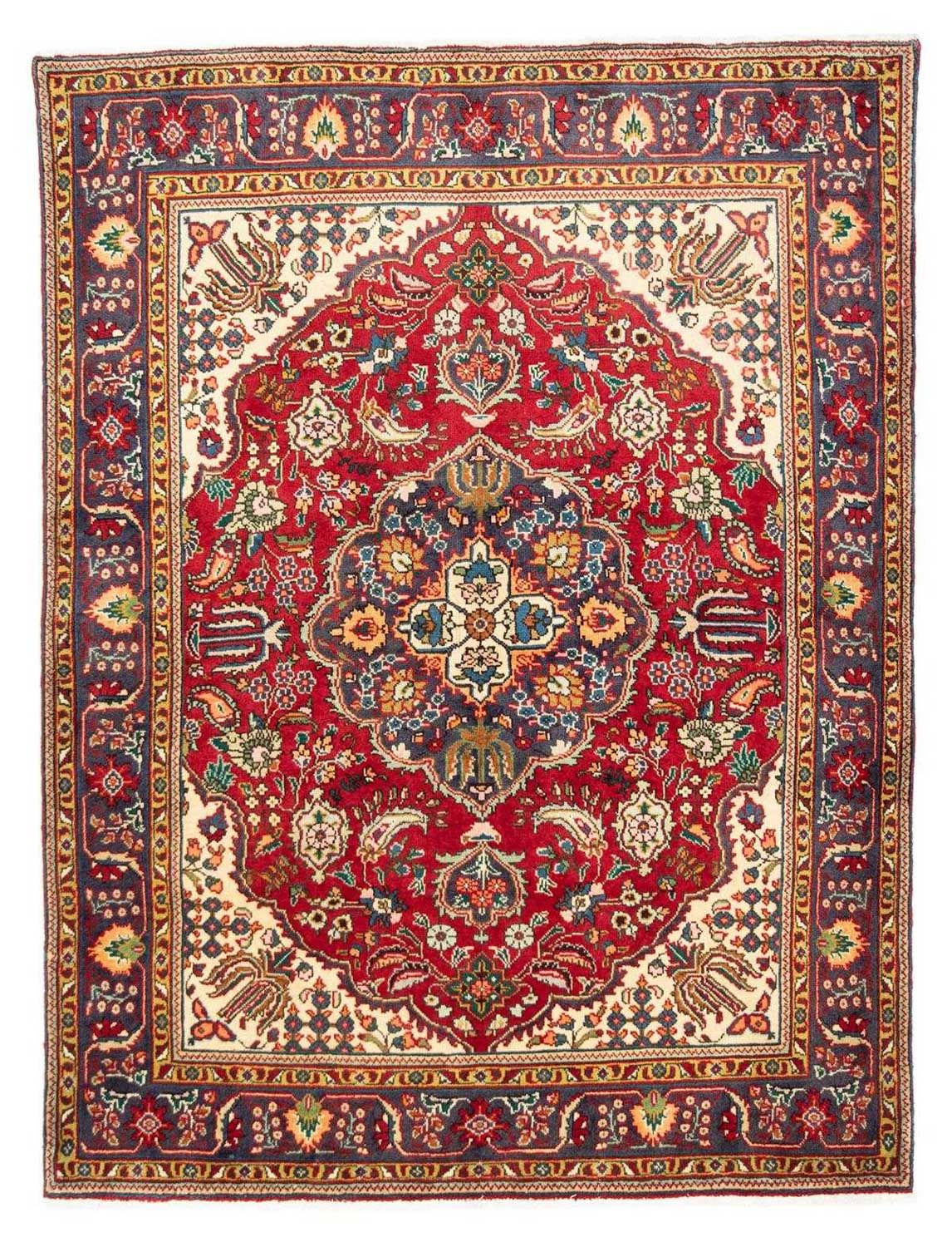 Perzisch tapijt - Tabriz - Royal - 200 x 150 cm - rood
