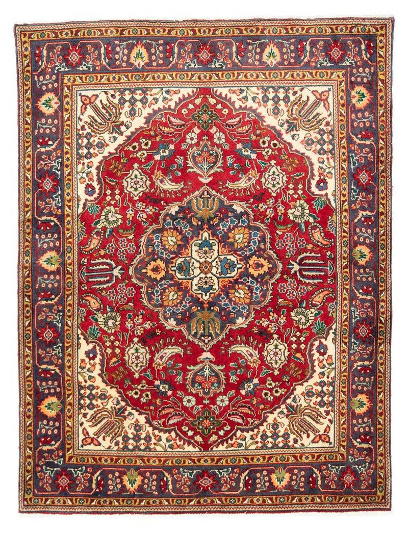 Perzisch tapijt - Tabriz - Royal - 200 x 150 cm - rood