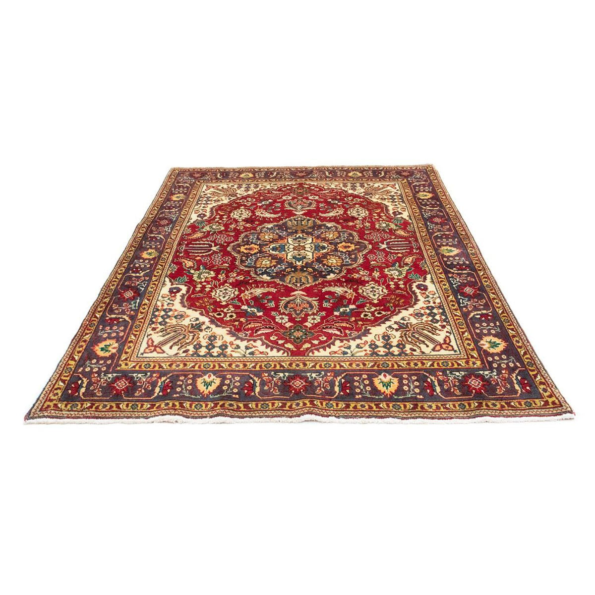 Perzisch tapijt - Tabriz - Royal - 200 x 150 cm - rood