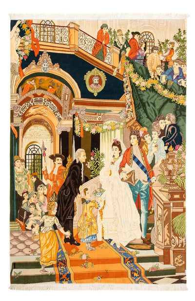 Tabriz - 50 Raj Tapijt 198x290cm - Perzisch tapijt