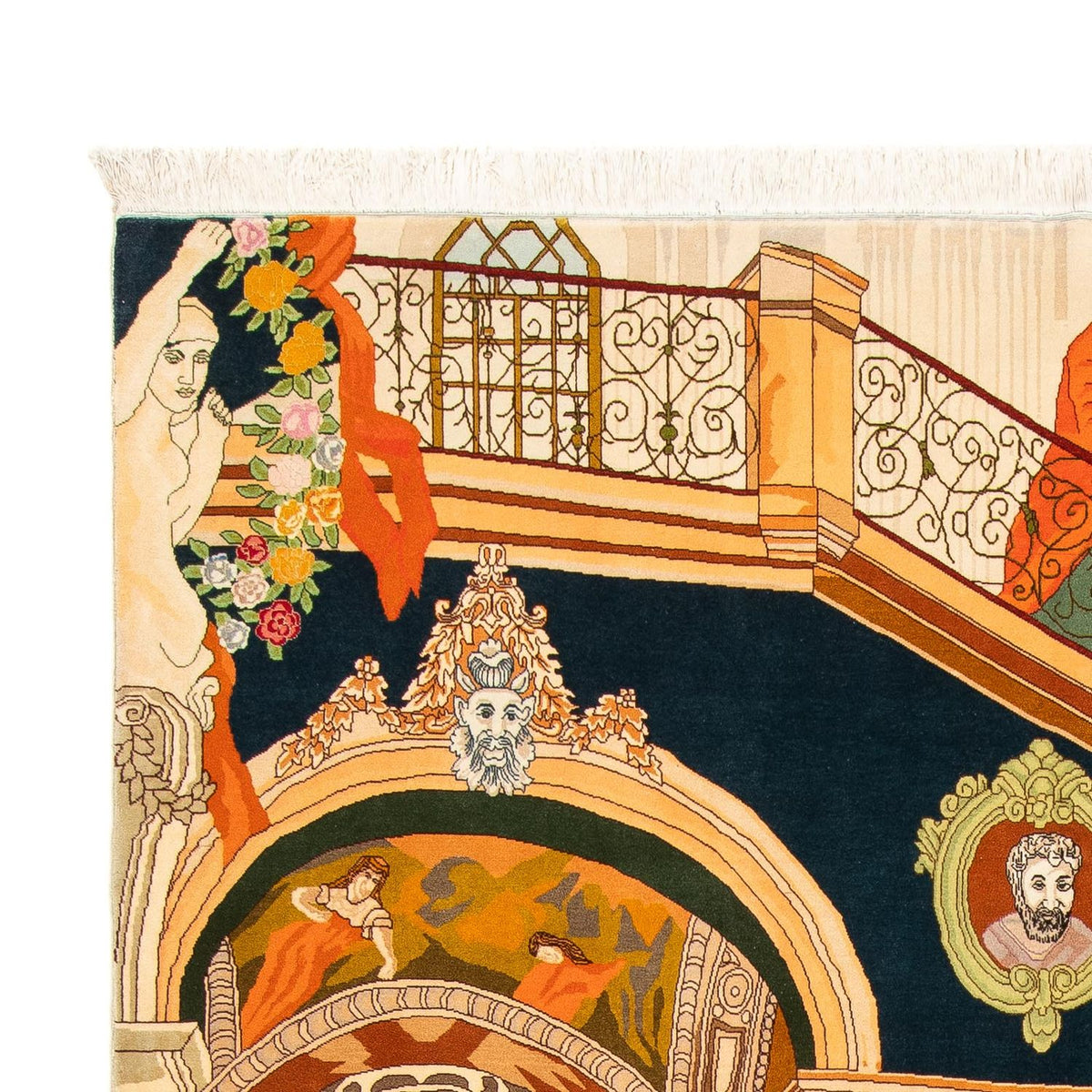 Tabriz - 50 Raj Tapijt 198x290cm - Perzisch tapijt