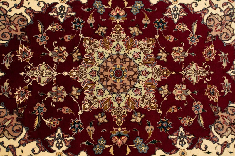 Perzisch tapijt - Tabriz - Royal - 148 x 103 cm - rood