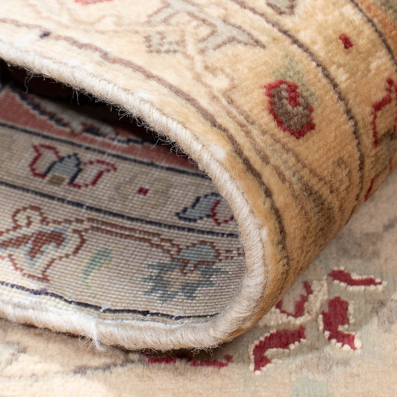 Perzisch tapijt - Tabriz - Royal - 203 x 156 cm - lichtbruin