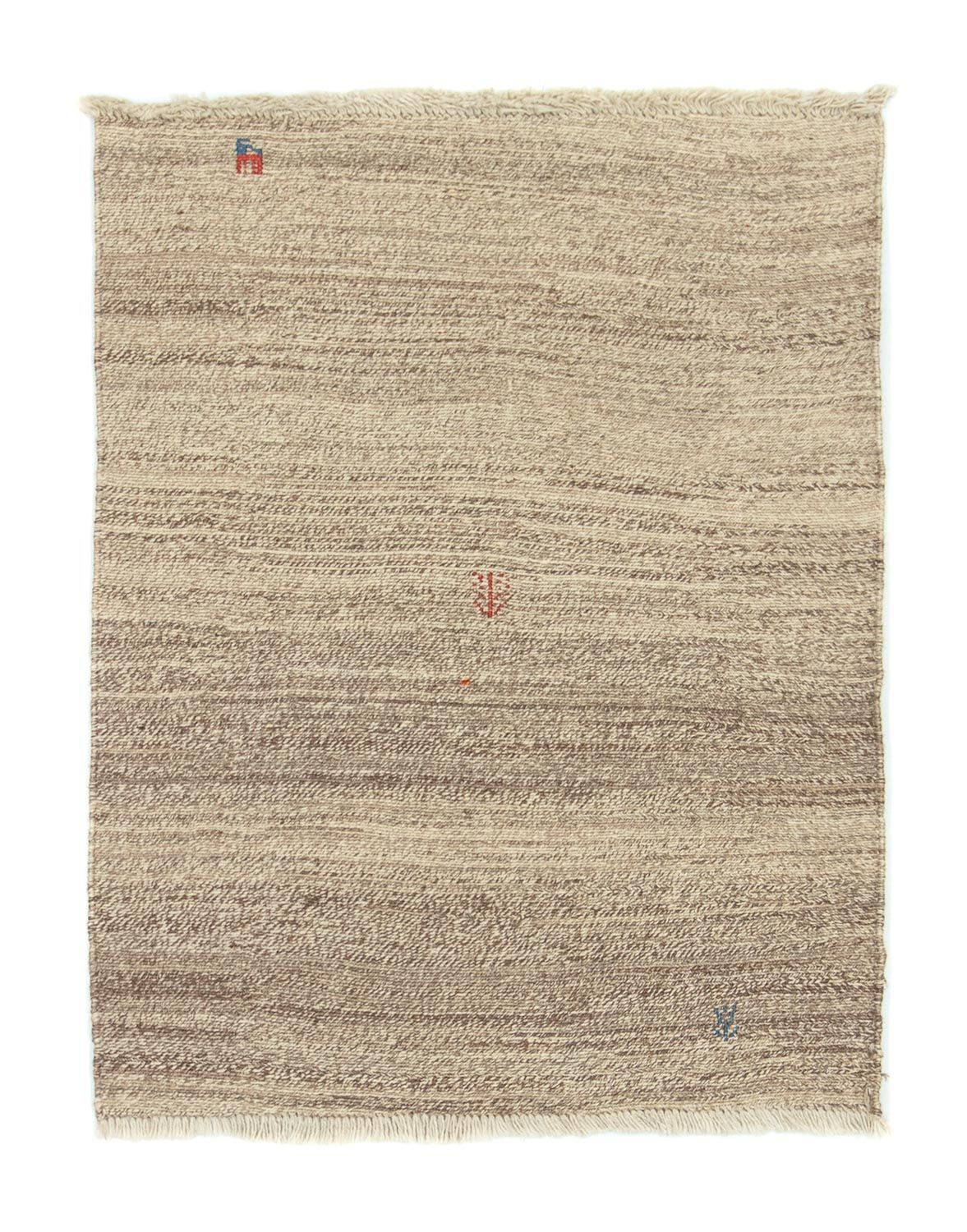 Gabbeh tapijt - Perzisch - 105 x 83 cm - beige